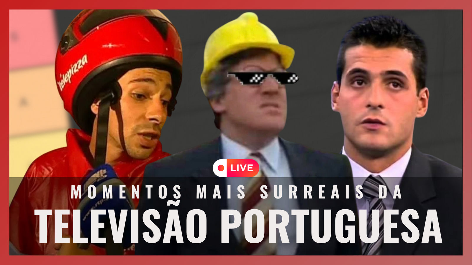 Momentos mais SURREAIS da Televisão Portuguesa c/ ‪Num se Desgrace‬ - Tier List